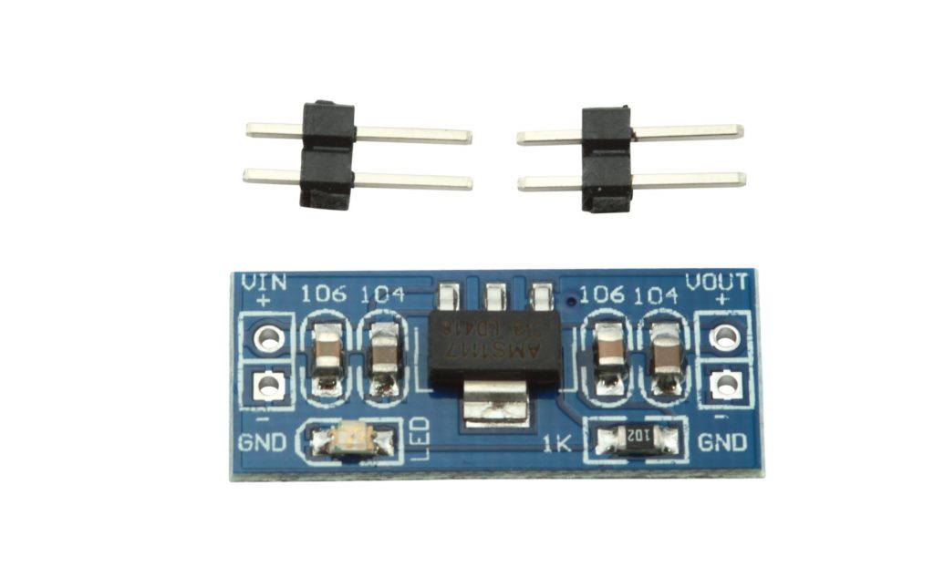 AMS1117 3.3V Out 4.5V to 12V In DCDC Linear Voltage Regulator Module