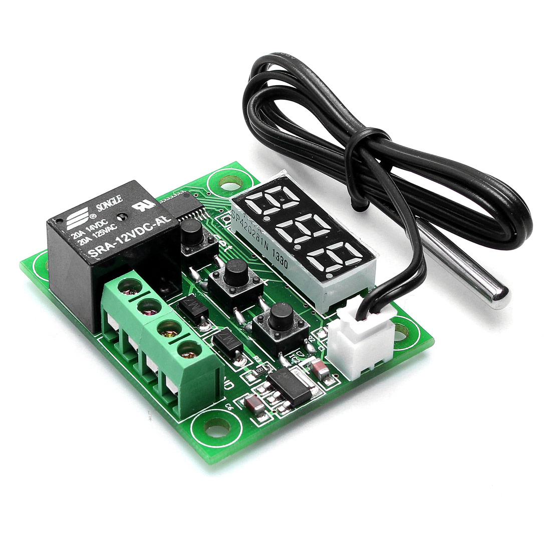 W1209 -50C to 110C Digital Thermostat Temperature Controller Module Installation and Operating Instructions