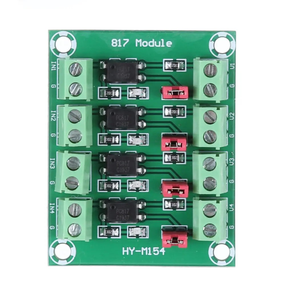 PC817 4-Channel Optocoupler Module